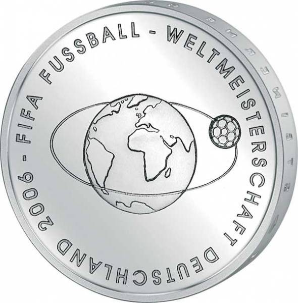 10 Euro BRD FIFA Fußball-WM (2. Version) 2004
