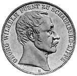 Taler Vereinstaler Georg Wilhelm 1860 Vorzüglich