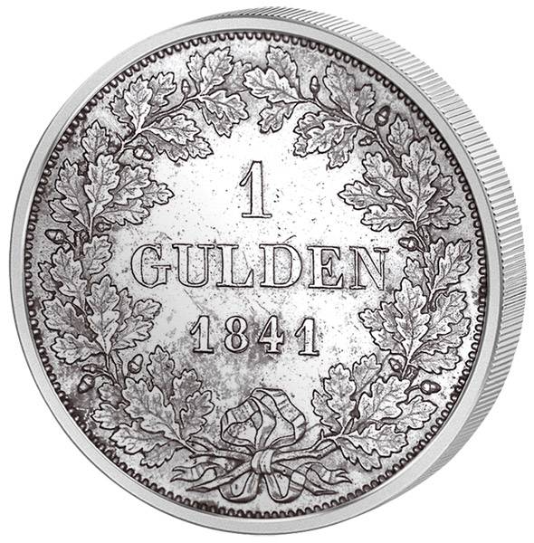 1 Gulden Bayern König Ludwig I. 1837-1848 ss-vz