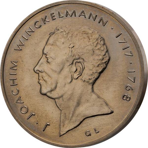 Gedenkmedaille DDR Johann Joachim Winckelmann 1968