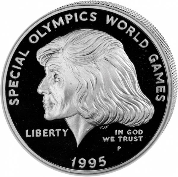 1 Dollar USA Paralympics Atlanta 1995 Polierte Platte (PP)
