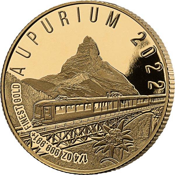 25 Dollars Salomonen Aupurium Matterhorn und Glacier Express 2022