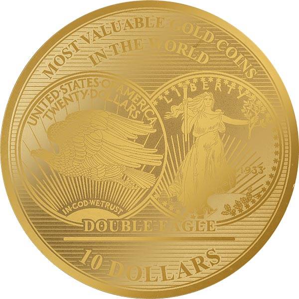 10 Dollars Salomonen Double Eagle 2021