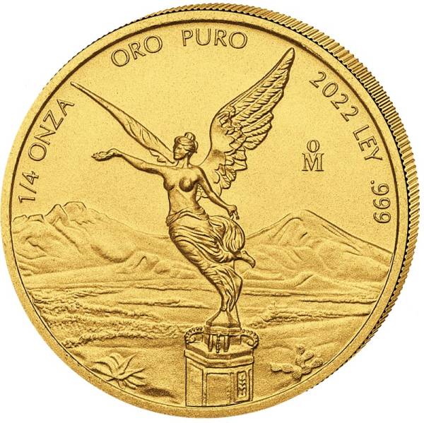 1/4 Unze Gold Mexiko Libertad 2022