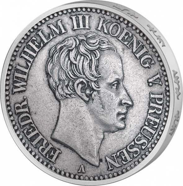 Taler  Friedrich Wilhelm III. 1823-1826  Sehr schön