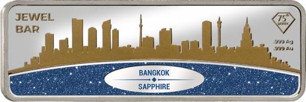 1 Dollar Salomonen Jewel Bar Saphir - Bangkok 2022