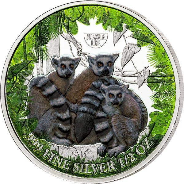 500 Francs Kamerun Jungle Life - Lemur 2021