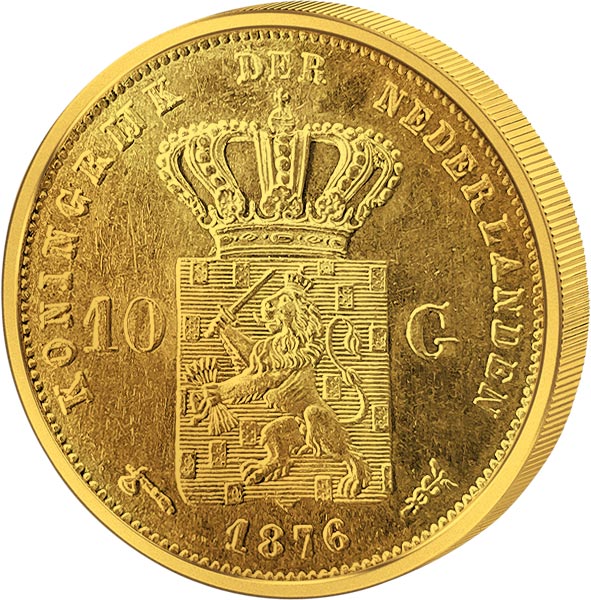 Rückseite Niederländischer Gulden
