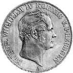 Doppeltaler Silber Friedrich Wilhelm IV. 1843-1851  ss-vz