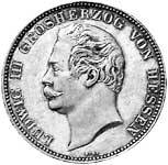 Taler Doppeltaler Ludwig III. 1854  ss-vz