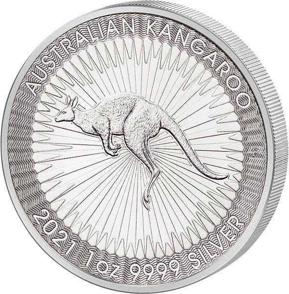 1 Unze Silber Australien Känguru 2021