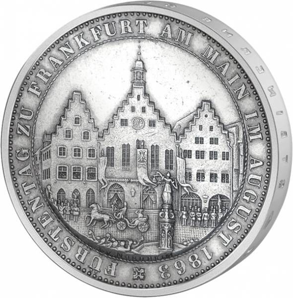 Taler Vereinstaler Fürstentag 1863  Vorzüglich (vz)