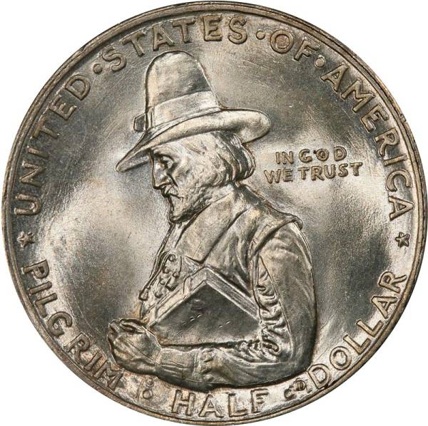 1/2 Dollar USA Dreihundertjahrfeier der Pilgerväter 1921