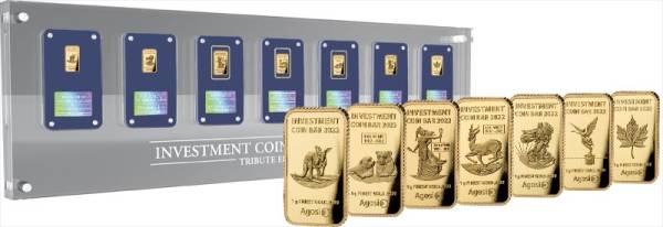 Investment Coin Bar Collection Tribute Edition2022