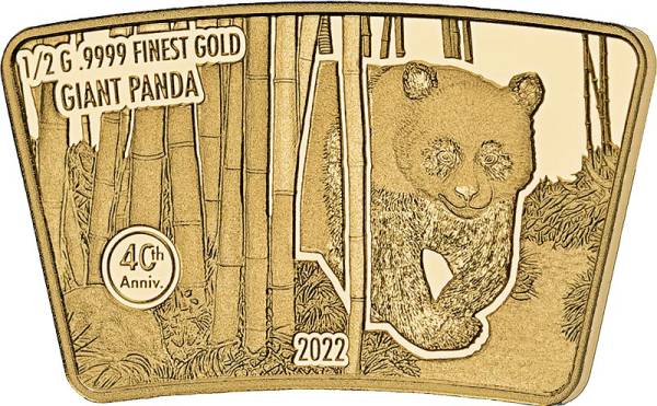 10 Dollars Salomonen Giant Panda 2002, 2022