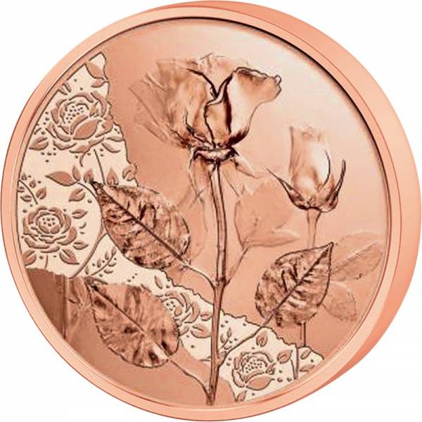 10 Euro Österreich Mit der Sprache der Blumen -  Die Rose 2021