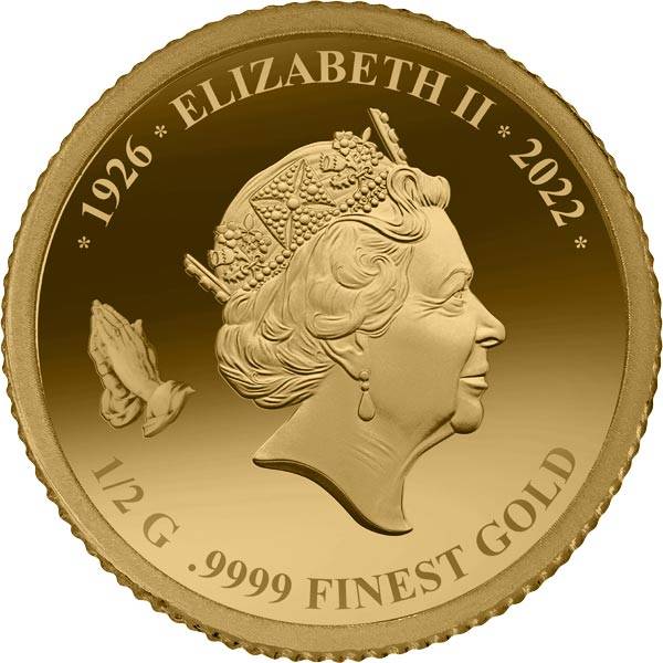 25 Dollars Liberia Queen Elizabeth II. 2022