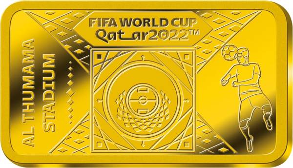 10 Dollars Salomonen FIFA Qatar - Al Thumama Stadion 2022