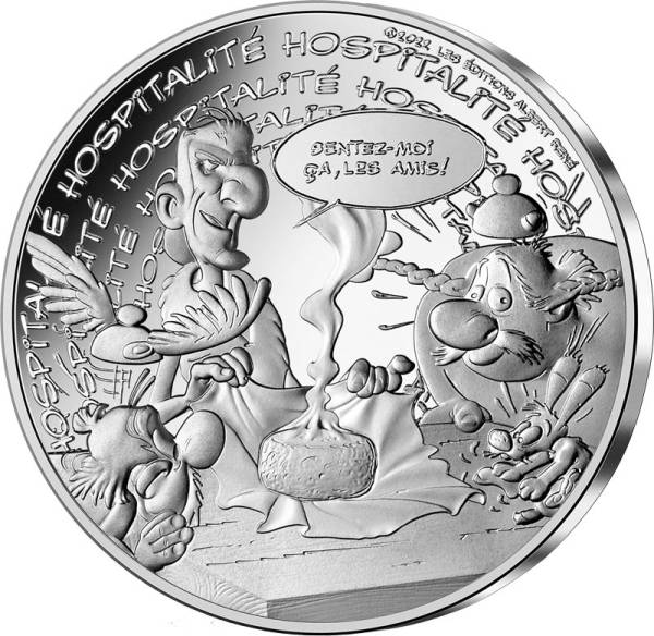 10 Euro Frankreich Asterix - Gastfreundschaft 2022