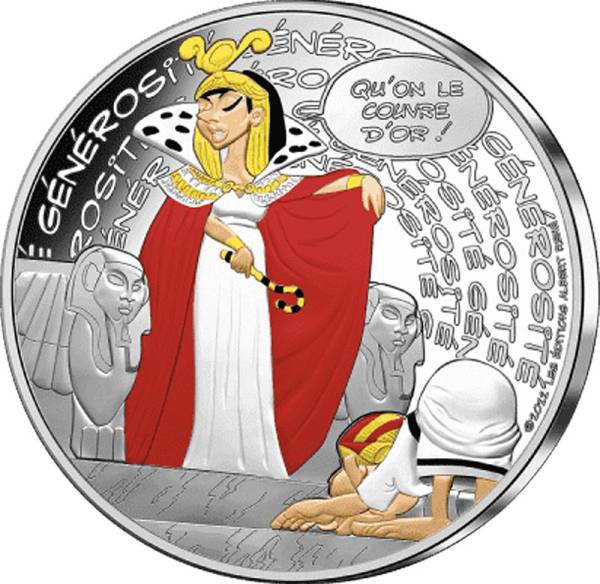 10 Euro Frankreich Asterix - Großzügigkeit 2022