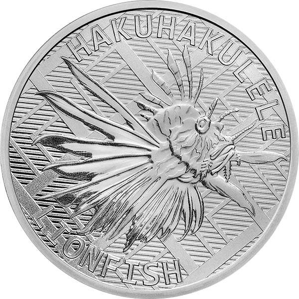 1 Unze Silber Tokelau Lionfish 2022