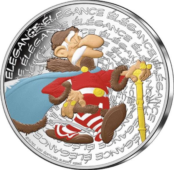 10 Euro Frankreich Asterix - Eleganz 2022
