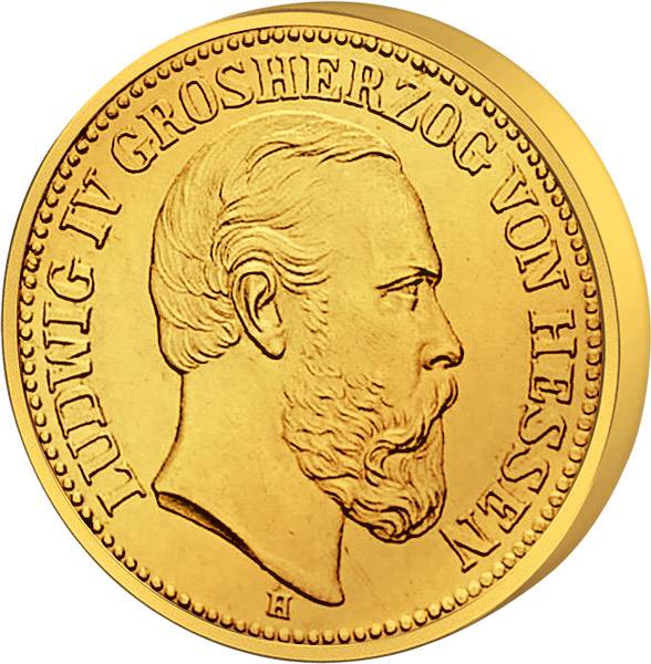 5 Mark Ludwig IV. 1877