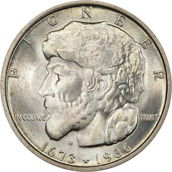 1/2 Dollar USA Elgin 1936