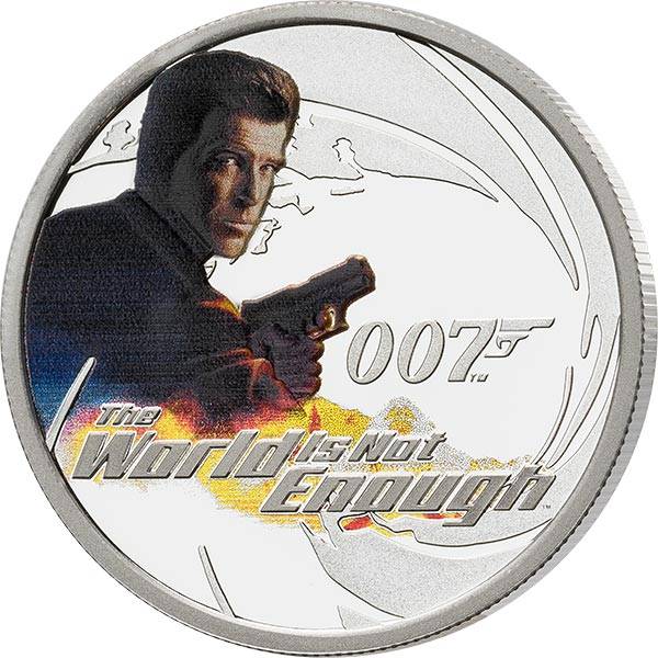 50 Cents Tuvalu James Bond - The World is Not Enough 2022