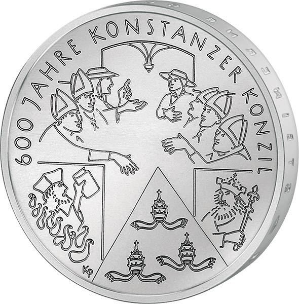 10 Euro BRD 600 Jahre Konstanzer Konzil 2014