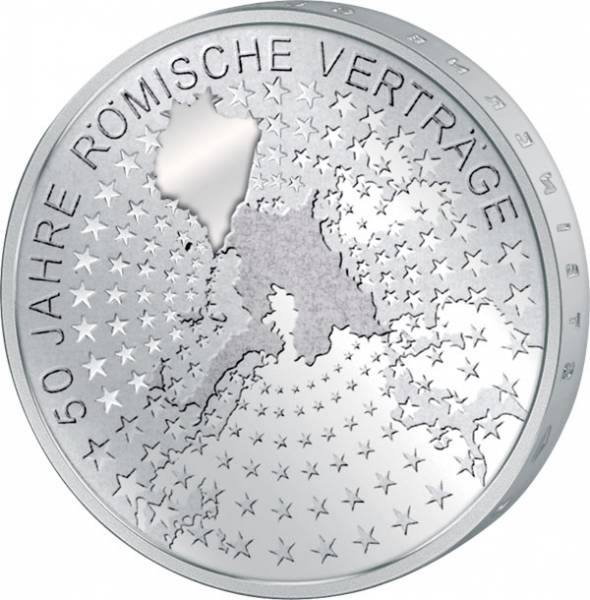 10 Euro BRD 50 Jahre Römische Verträge 2007