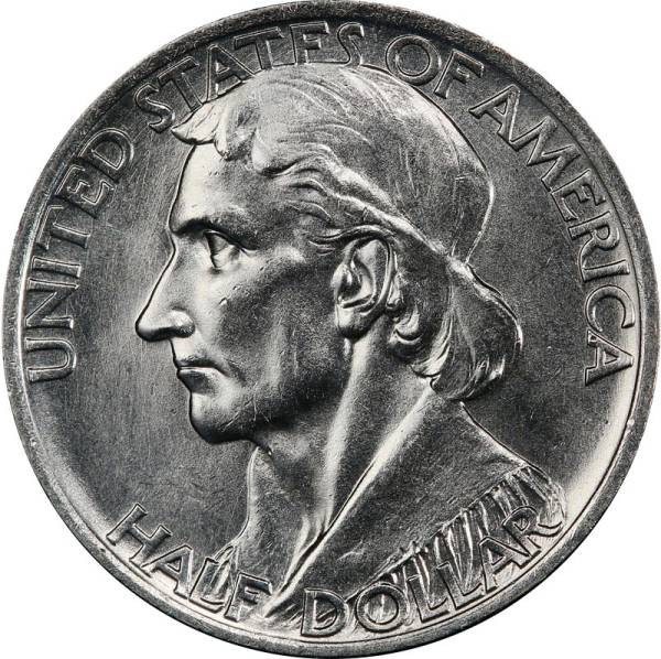 1/2 Dollar USA 200. Geburtstag von Daniel Boone 1934-1938