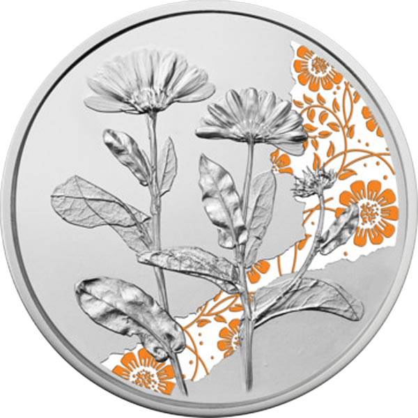 10 Euro Österreich Mit der Sprache der Blumen - Die Ringelblume 2022