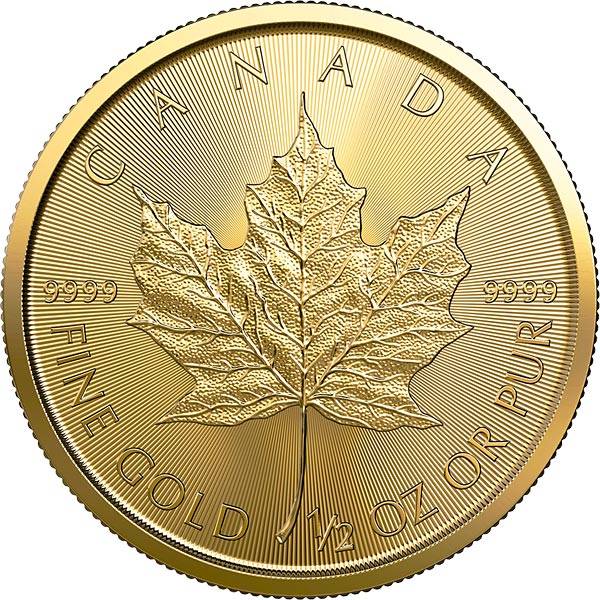 1/2 Unze Gold Kanada Maple Leaf 2023