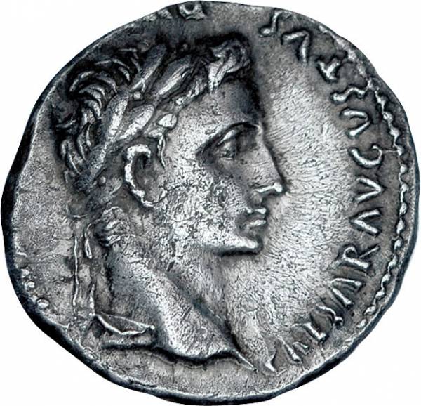 Denar Rom Kaiser Augustus