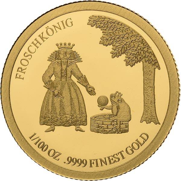 20 Dollars Liberia Märchen Edition Froschkönig 2021