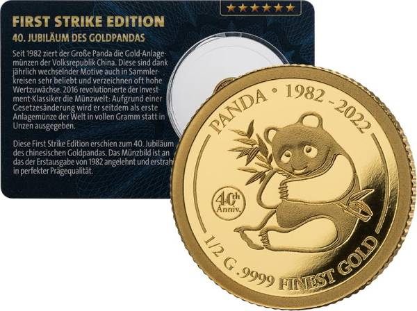 10 Dollars Salomonen First Strike Panda 2022