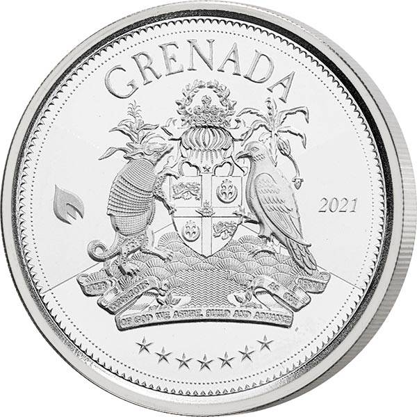1 Unze Silber Grenada Wappen 2021