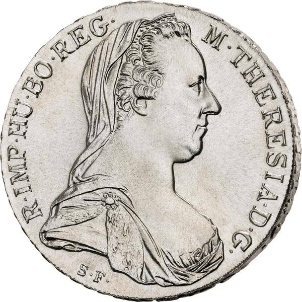 Konventionstaler Österreich Maria Theresia 1780 Nachprägung