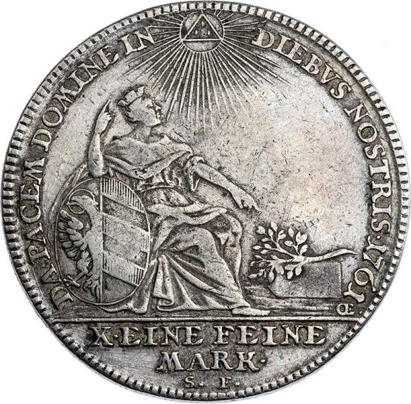 Konventionstaler Nürnberg Freie Reichsstadt 1761