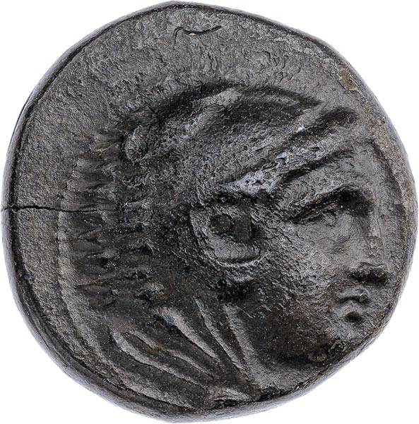 Mittelbronze Makedonien König Alexander III. 336-323 v. Chr.