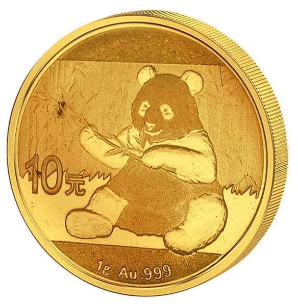 10 Yuan Gold China Panda 2017