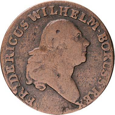 Groschen König Friedrich Wilhelm II. 1796-1797 Sehr schön