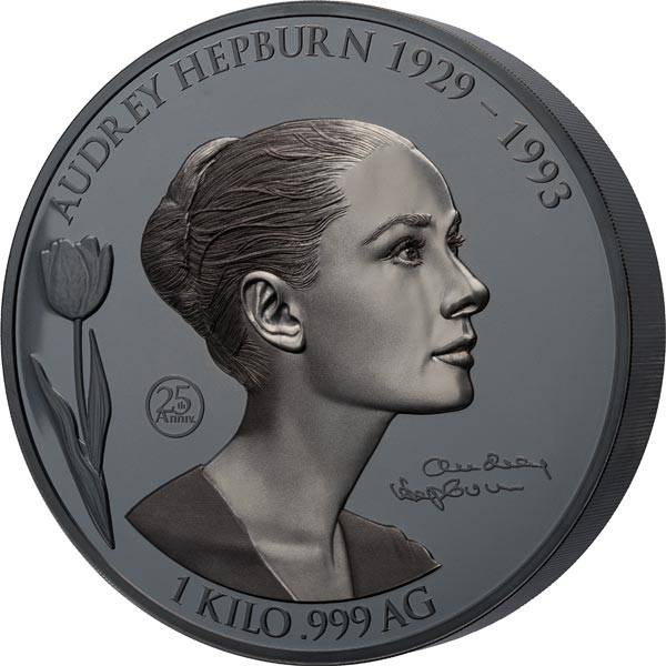 1 Kilo Silber Samoa Audrey Hepburn 2021