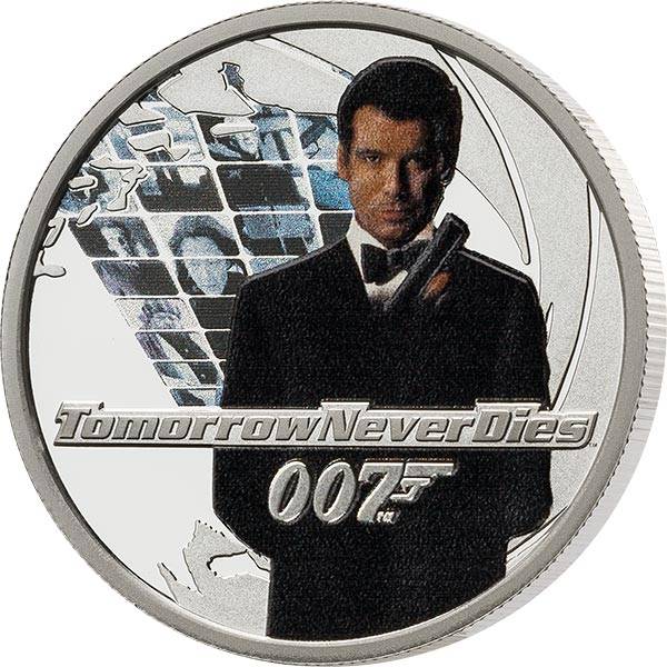 50 Cents Tuvalu James Bond - Tomorrow Never Dies 2022