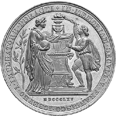 Medaille auf die 500-Jahrfeier der Universität Wien