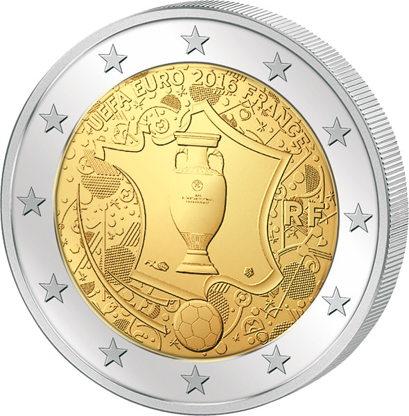 2 Euro Münzen Frankreich 2021