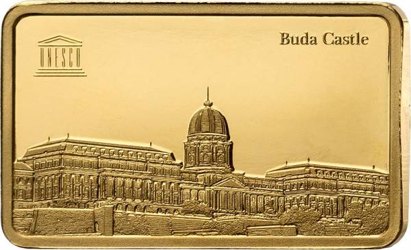 Gedenkprägung UNESCO Buda Castle - Ungarn