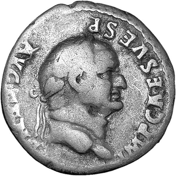 Denar Römisches Kaiserreich Vespasian 69-79n.Chr. s-ss