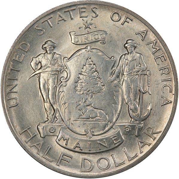 1/2 Dollar USA Maine 1920